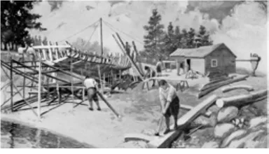 Figure 6.2 New England Ship-building| Regional differences developed in the colonial 