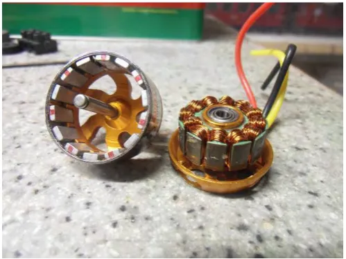 Figure 2.2: Brushless Motor 