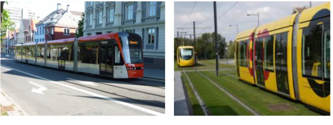 Figure 3-5. Vehicles with multiple articulations – schematic. Source: Reference [5]. 