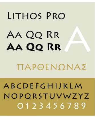Fig 1.3Specimen of Lithos.https://commons.wikimedia.org/wiki/File:LithosPro.png (uploaded on 31 May, 2007)