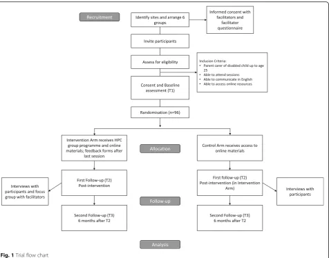 Fig. 1 Trial flow chart