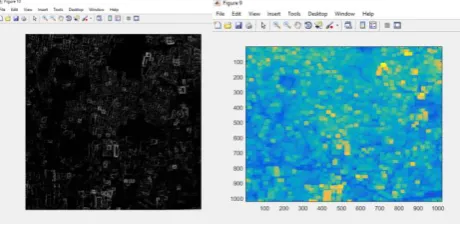 Fig 18: Displaying the Percentage of Vegetation present in the taken area.  In Fig 19, this errand utilizes 8-band smattering of multispectral remote detecting 