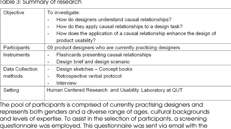 Figure 1: Components of a causal relationship 