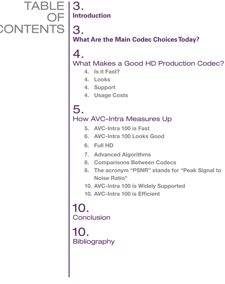 TABLE   CONTENTS OF  