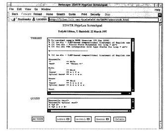 Figure 3: Zdatr scratchpad (CGI, UNIX shell, C). 