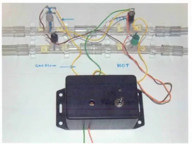 Fig. 3.1.2 Layout of Thermistor Bridge