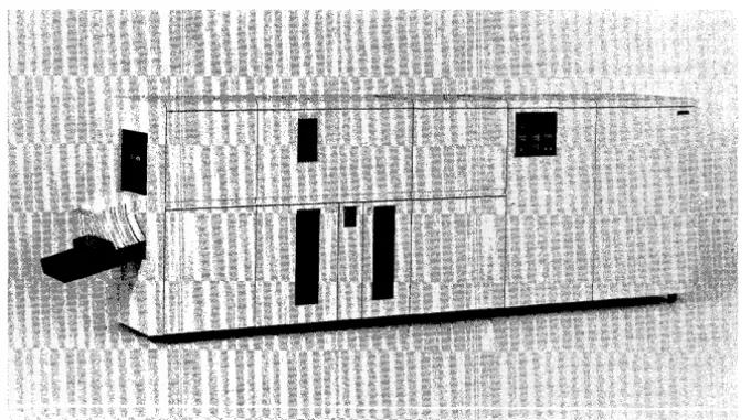 Figure 1. The IBM 3800 Printing Subsystem 