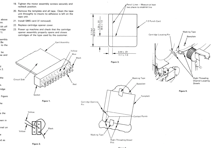 7. Remove the defective motor. 8. Rest the new motor on the transfer valve and resolder wries removed in step 6