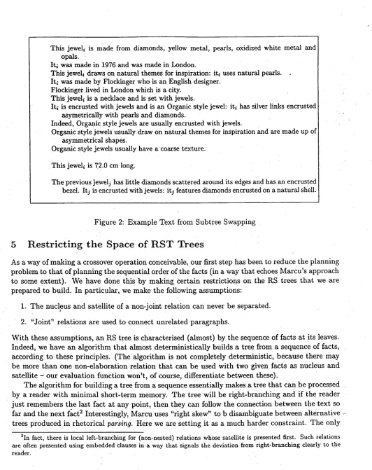 Figure 2: Example Text from Subtree Swapping 