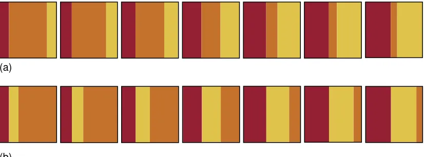 Figure 5   A graphical representation of the colour harmony model in CIELAB colour space 