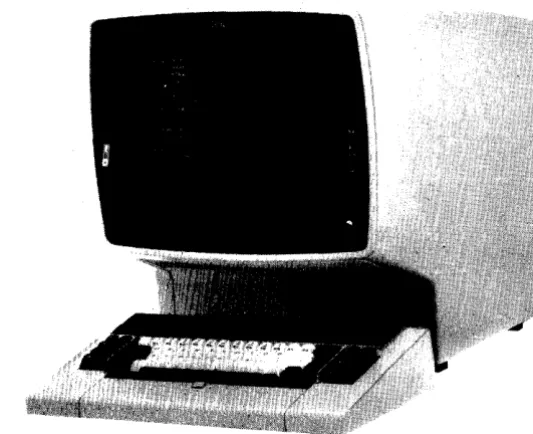 Figure 6. 3278 Model 2A Display Console 