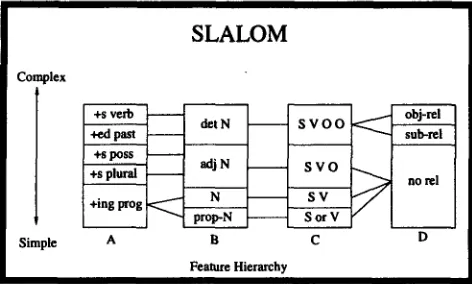 Figure 2: Language Complexity in SLALOM 