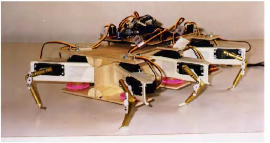 Figure 2.4: The legged robot by Yvonne So 