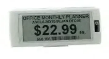 Figure 2.1: An Electronic Price Tag 