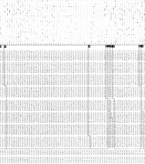 Figure 4 (Part 4 of 6). Example Program Dump 