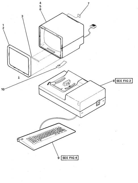 FIGURE 1. FINAL ASSEMBLY. SEE LIST 1. 
