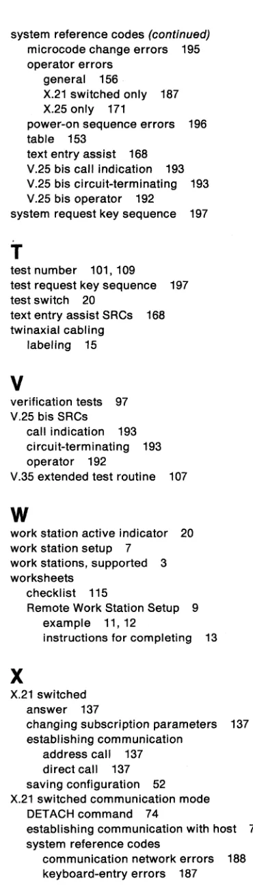 table power-on sequence text entry 
