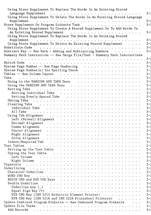 Tables Tabs Going 