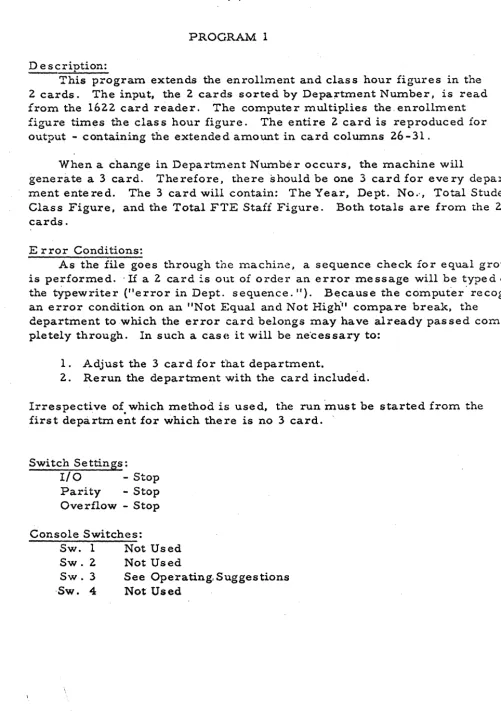 figure times clas s hour figure. The entire 2 card is reproduced output - containing the extended amount in card columns 26-31