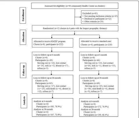 Fig. 1 CONSORT flow chart of participants