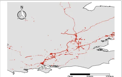 Fig. 2 Aggregate GLH data (4.32 million points from June 2013 to December 2016) collected from study participants (n = 21)