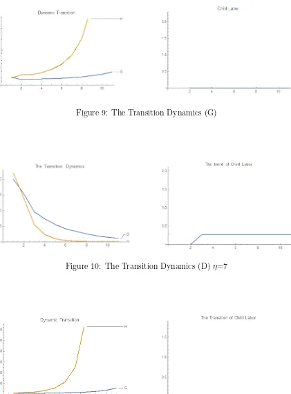 Figure 10: The Transition Dynamics (D) η=7