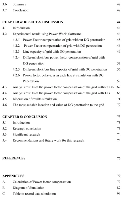 Table to record data simulation 