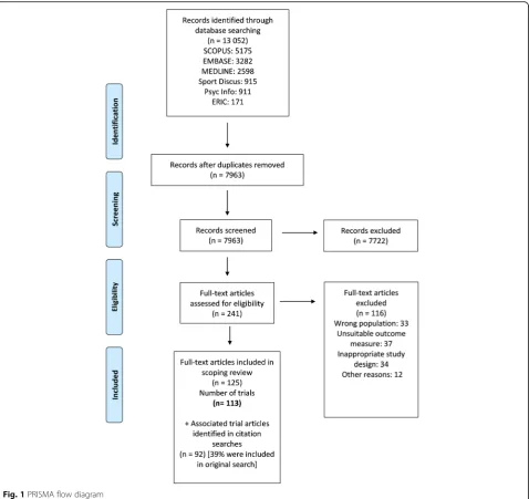 Fig. 1 PRISMA flow diagram