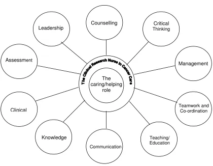 Figure 1:   A developmental model for the role of the clinical research 