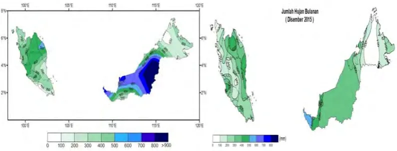 Figure 2.0.4: Southwestern Monsoon on July 2015 and August 2015 