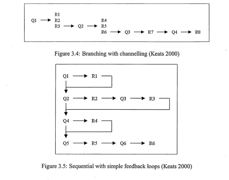 Figure 3.4: Branching with channelling (Keats 2000)