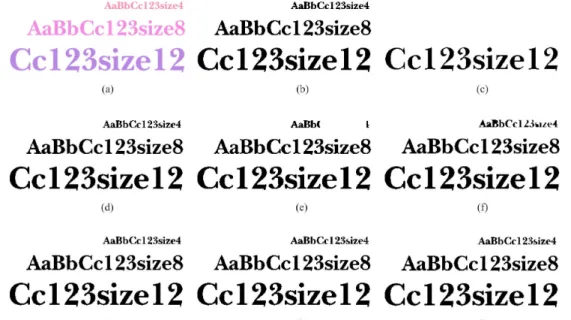 Fig. 11. Text regions in the binary mask. The region is 165 2 370 pixels at 400 dpi, which corresponds to 1.04 cm 2 2.34 cm