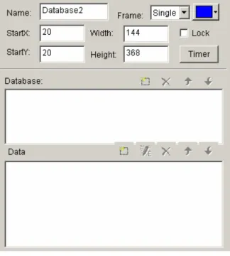 Figure  9-1  9. 2 Setup database window 