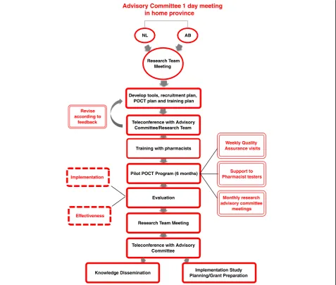 Fig. 2 APPROACH study – Team Development and Study Governance
