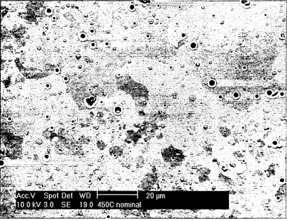 FIG. 52.1050 aluminium wire (welding rod) at a nominal temperature of 315°C (probably 275-300°C in real­ity)