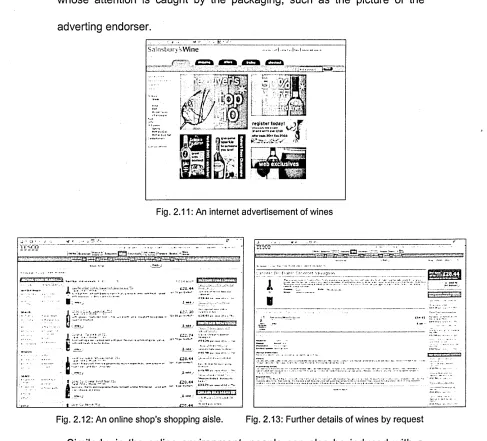 Fig. 2.11: An internet advertisement of wines