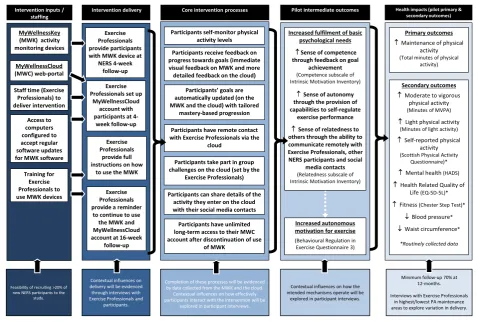 Table 3 Implementation of the intervention components