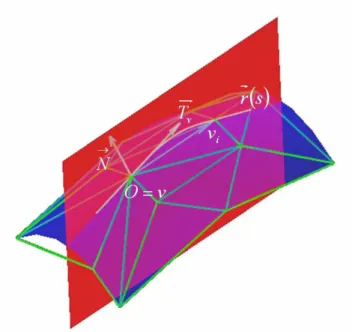 Fig. 5. Specific notations in the Watanabe and Belyaev method.