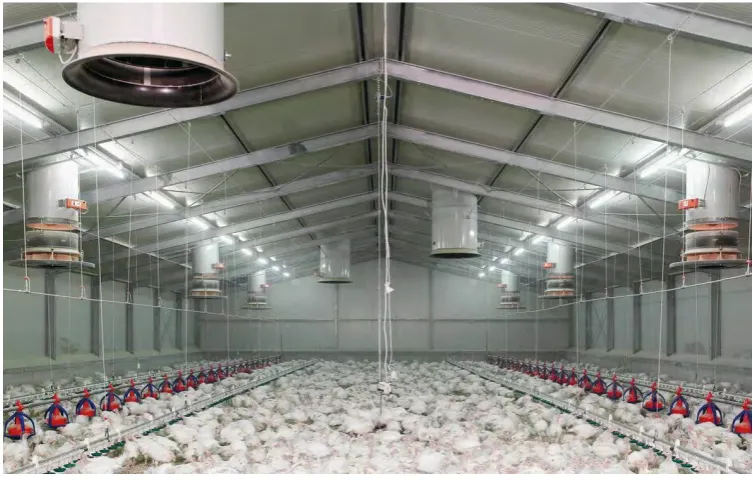 Figure 2.1: Closed Loop Poultry House. 