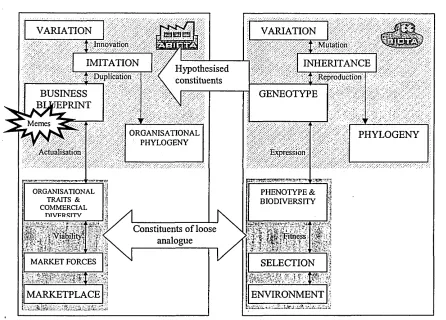 Figure 2-11. Biotic inference of characters in the abiota