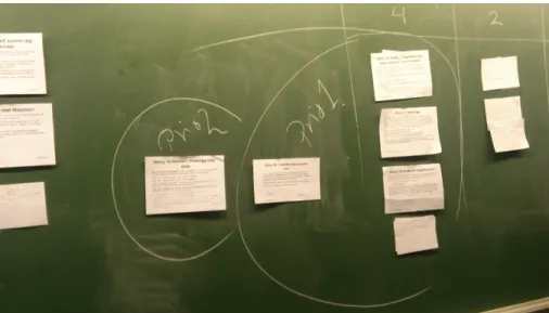 Figure 1: A story located on a board at LTH in 2013.