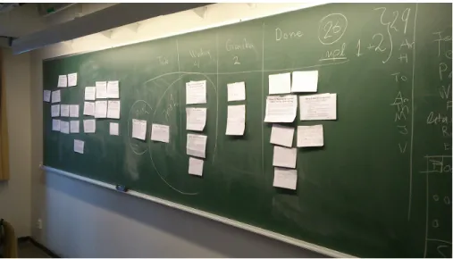 Figure 2: Example of ordering of stories at LTH in 2013.