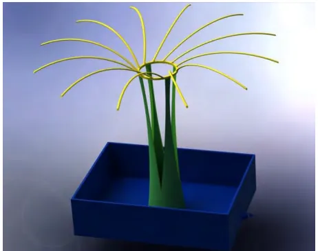 Figure 1.1: Inside of Cart for Indoor Hydroponic System 