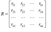 Table 1. Scale and meaning of fuzzy judgment matrix. 