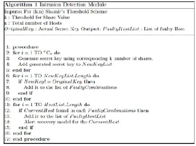 Figure 4: Recovery Module 