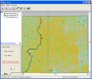Figure 5. The renderings of map distribution. 