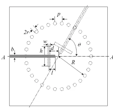 Figure 2. Top view of SICC transition.