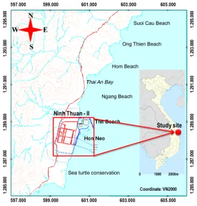 Figure 1. The study location area. 