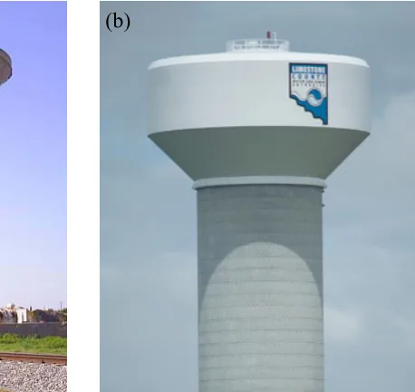 Fig. 1-1 (a) Pure conical tank1, (b) Combined conical tank2 