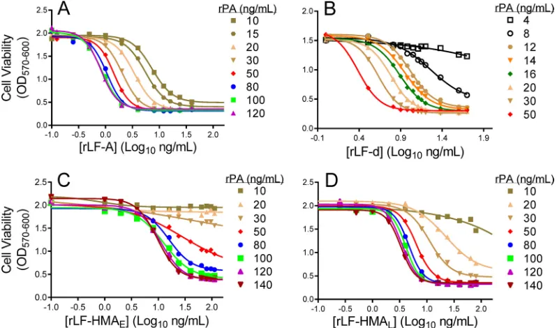 FIG 1 Analysis of different rLF preparations via SDS-PAGE (A) and Westernremoved 2 or 4 N-terminal residues